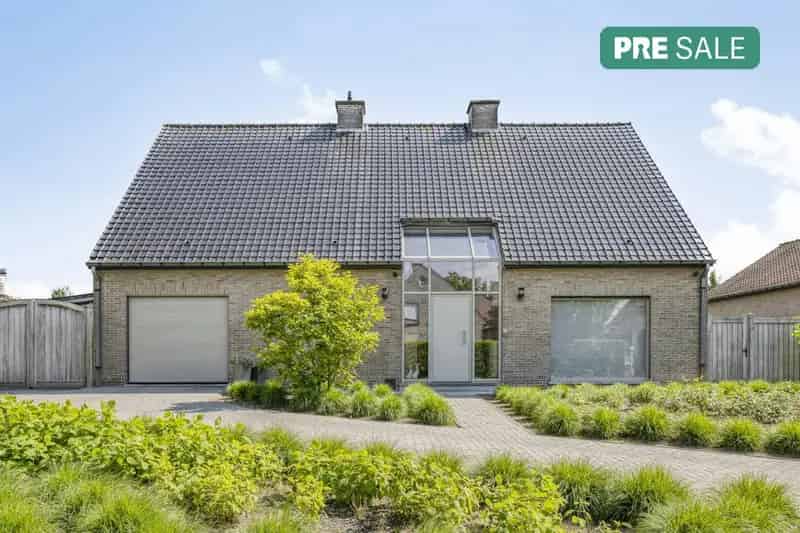 Huis te koop Aalter 3 slaapkamers tuin zonnepanelen