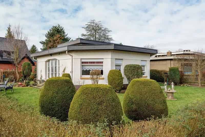 Modernistische en gelijkvloerse kantoorwoning
