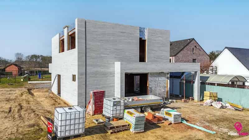 Prachtige nieuwbouw woning in casco toestand in Lummen!
