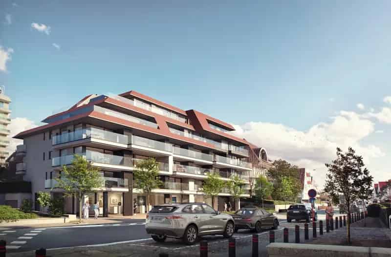 Handelspand gelegen op de Kustlaan, gevelbreedte 12m, design EL Architects
