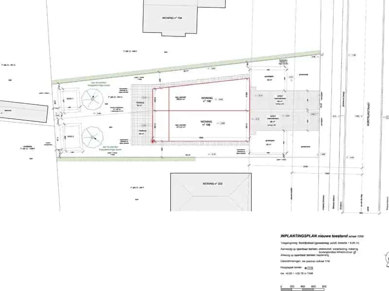 Bouwgrond met vergunning voor bouw van twee woningen te Ingelmunster