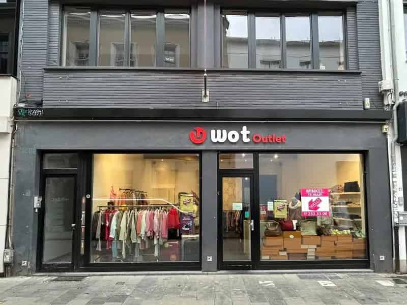 Winkel vlakbij de Meir, enkel voor pop-up