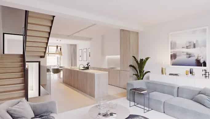 Huis te koop in Rue Du Printemps - Lentestraat 49 - 61, Elsene - Dewaele