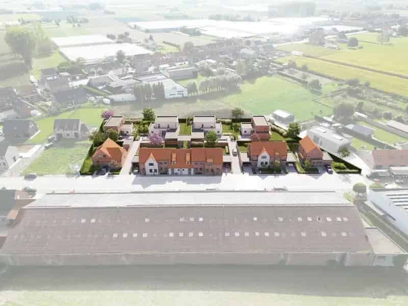bouwgrond voor open bebouwing te Staden