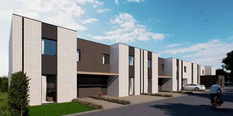 7 nieuwbouw vakantiewoningen te Nieuwpoort-Bad