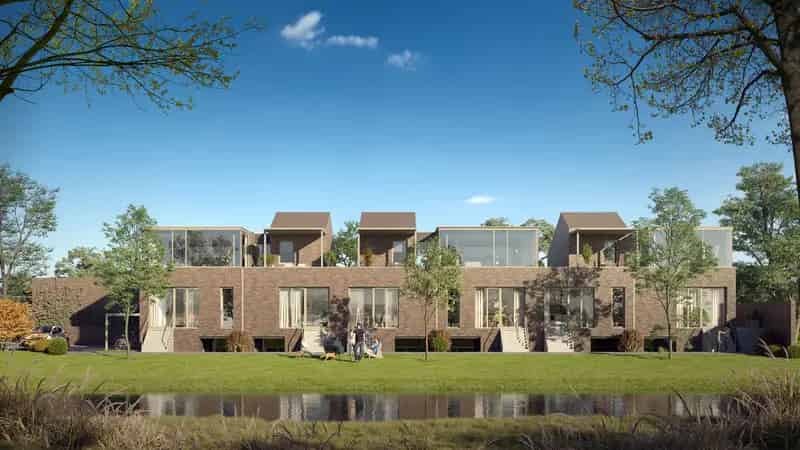 Stadswoning in parktuin
