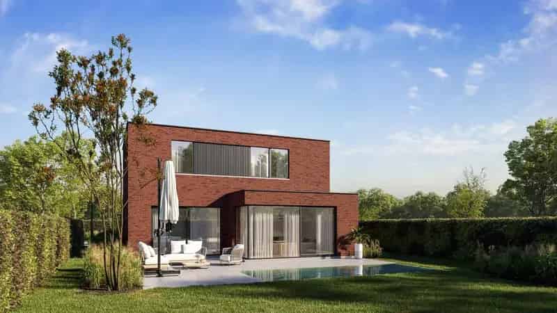 Landelijk gelegen nieuwbouw villa te Zonnebeke