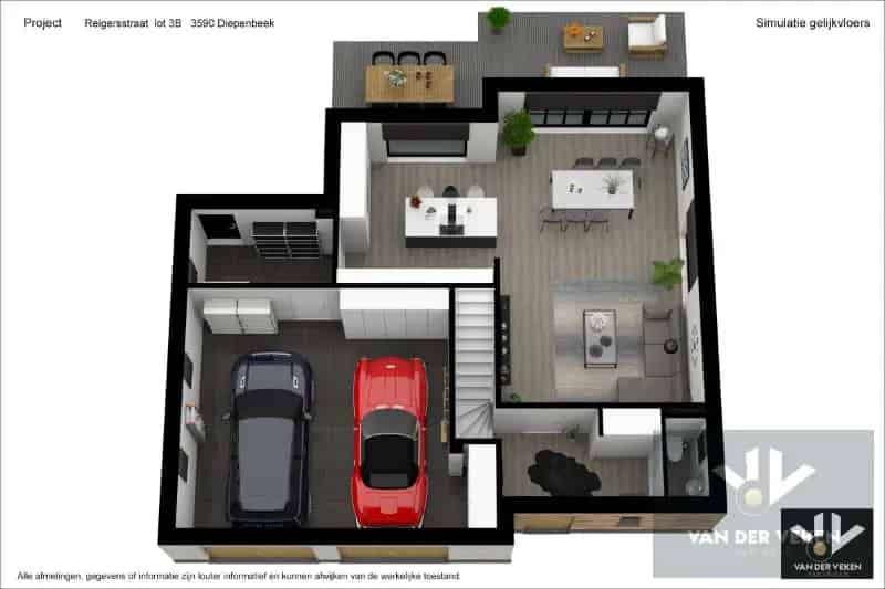 KWALITATIEF AFGEWERKTE NIEUWBOUWWONING OB MET 3 SLPK OPSTART BIJ VERKOOP