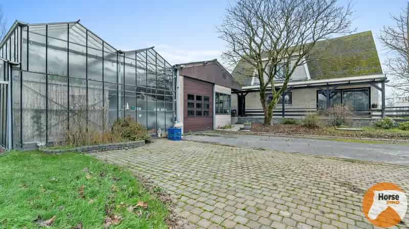 SINT-KATELIJNE-WAVER - Woning met serre en loods op 2,93 ha!