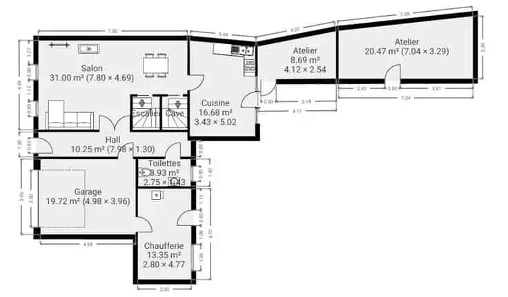Huis Te Koop Wayaux 3 slaapkamers 180m²