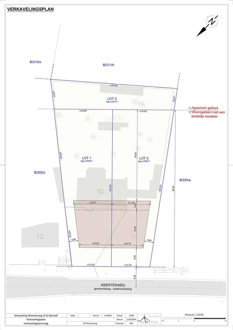 Rustige bouwgrond voor HOB met perceel van 7a96ca