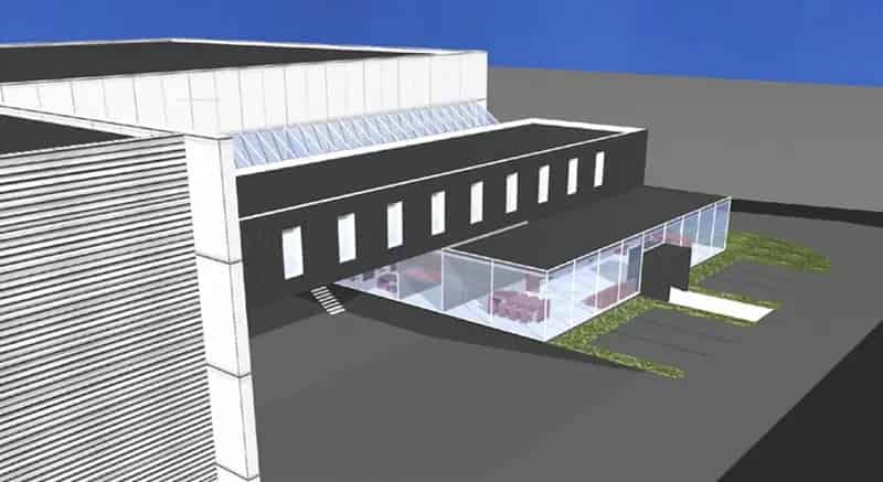 Nieuwbouw bedrijfsgebouw te huur in Aalter