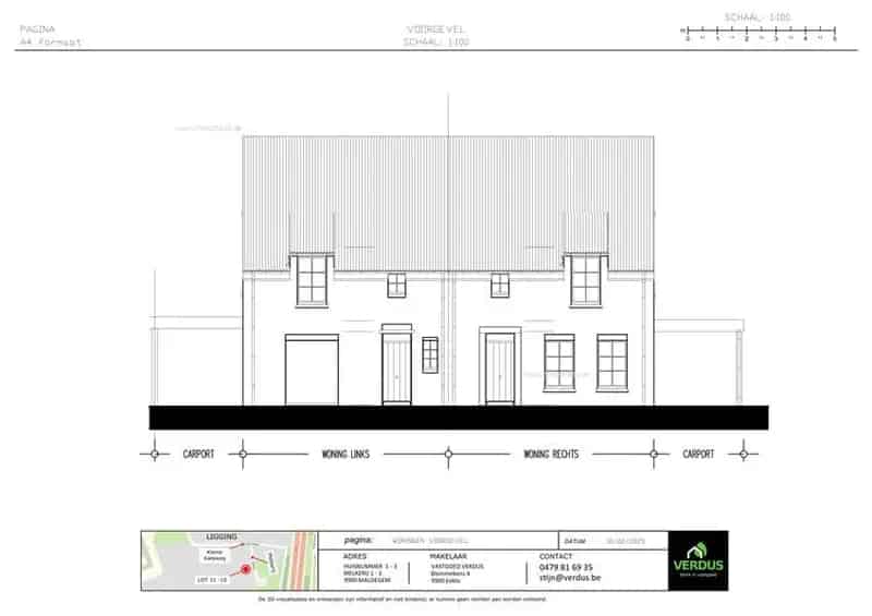 Nieuwbouw huis te koop in Maldegem