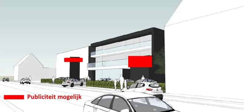 MULTIFUNCTIONEEL COMMERCIEEL GEBOUW INCL. PARKING