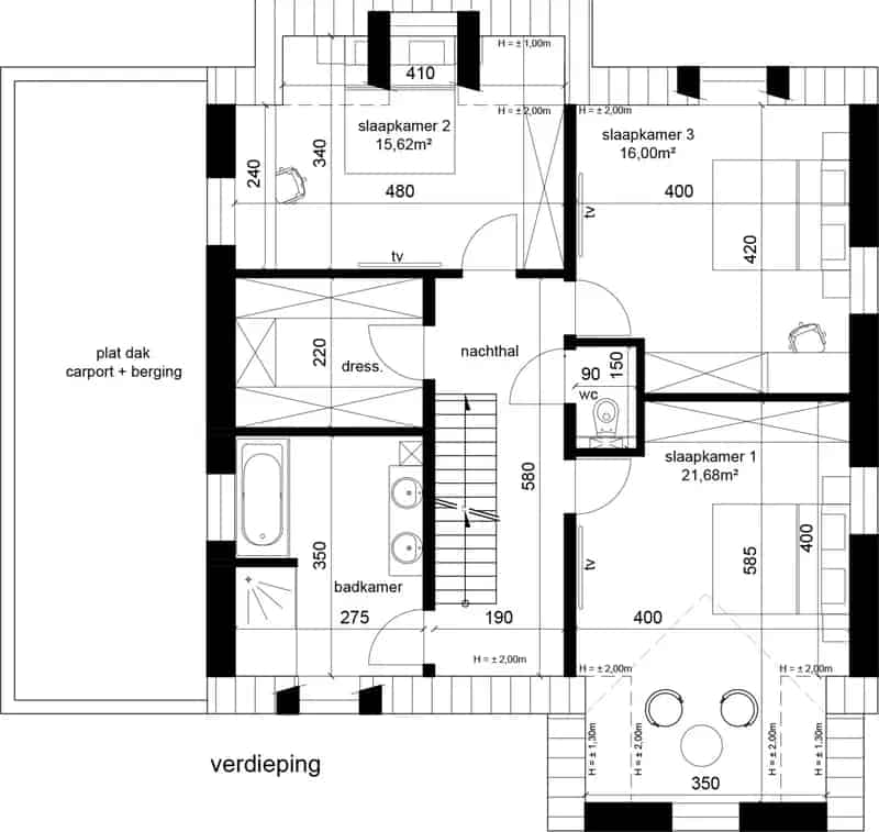 Gunstig gelegen bouwgrond voor alleenstaande villa