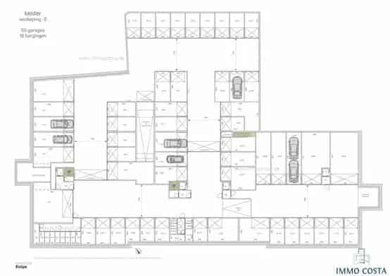 Nieuwbouw garage te koop in Middelkerke