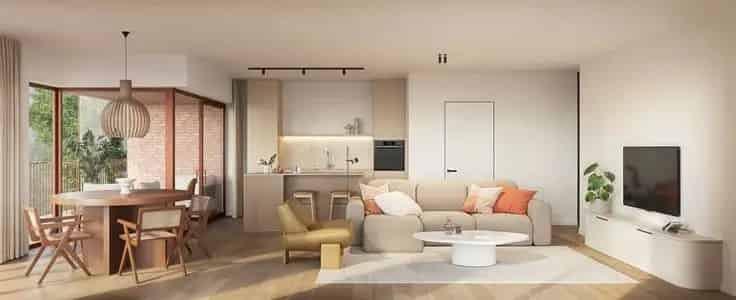 Luxe Hoekappartement 2 slaapkamers Grote Terras 36m2