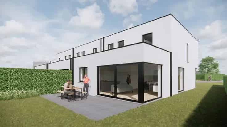 Nieuwbouw Woningen Lede 3 Slaapkamers Tuin Garage