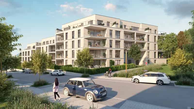 Penthouse met twee slaapkamers in Ukkel