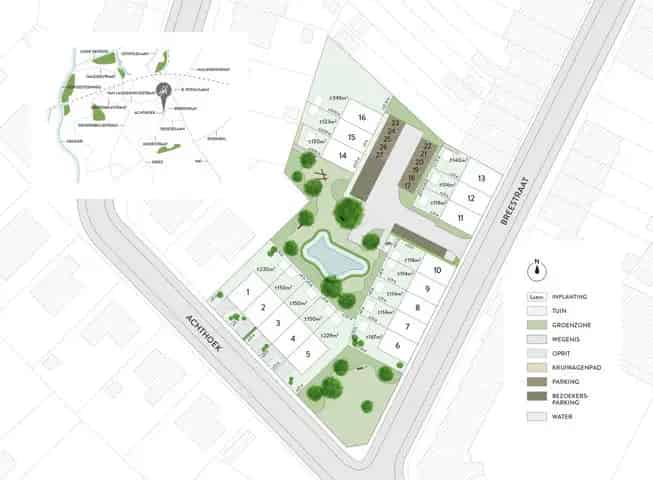 Verkaveling Achthoek - Breestraat - Huis te koop
