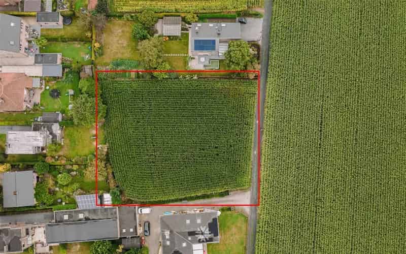 Landelijk perceel bouwgrond van 1960 m2 in Deinze