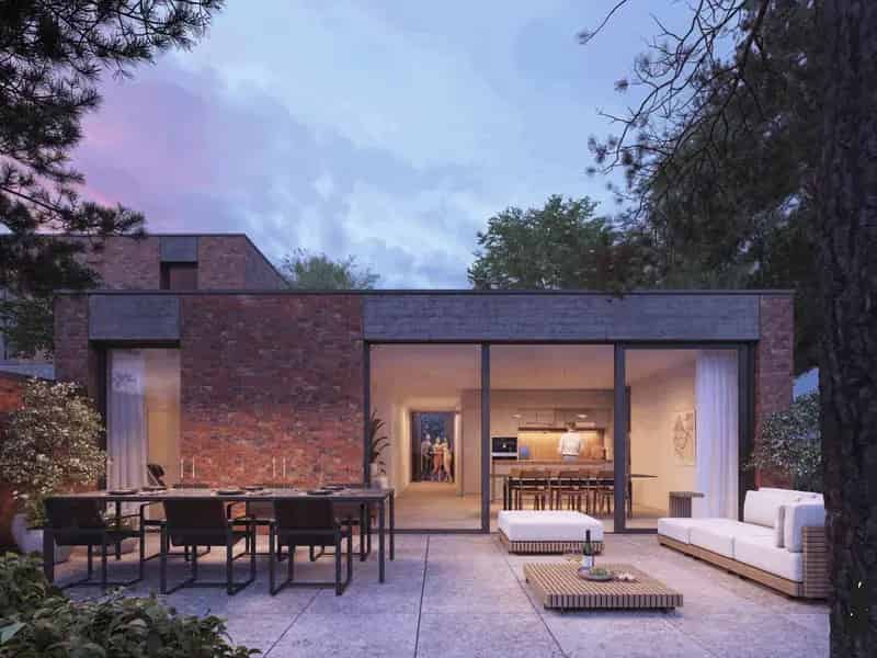 Gelijkvloerse woning met 3 slaapkamers op ca. 164m²