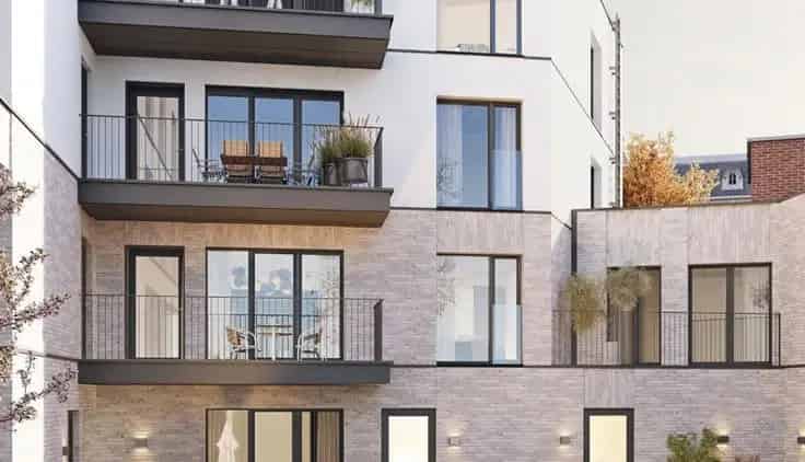 Appartement Te Koop Brussel UNIQ 3 slaapkamers 130m² 3 terrassen