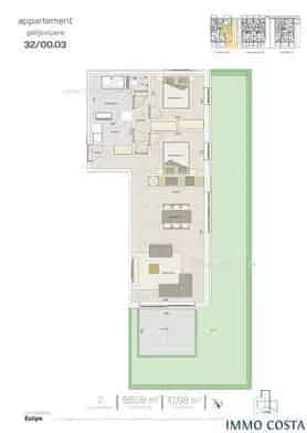 Nieuwbouw appartement te koop in Middelkerke