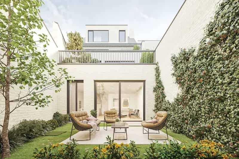 Projectgrond vergund voor 3 appartementen te koop!