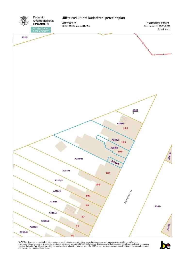 Ideaal gelegen projectgrond van 17 m breed