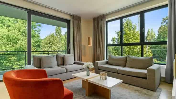Luxueus Appartement Elsene 2 slaapkamers Terras 89m²
