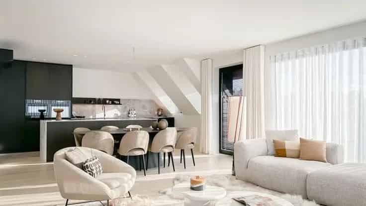 Duplex Appartement Knokke: Luxe Nieuwbouw met Parktuin