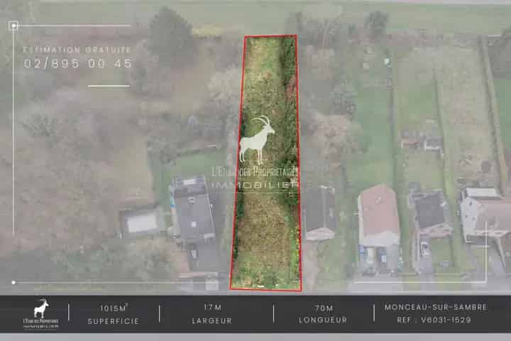 Bouwgrond te koop in Monceau-Sur-Sambre