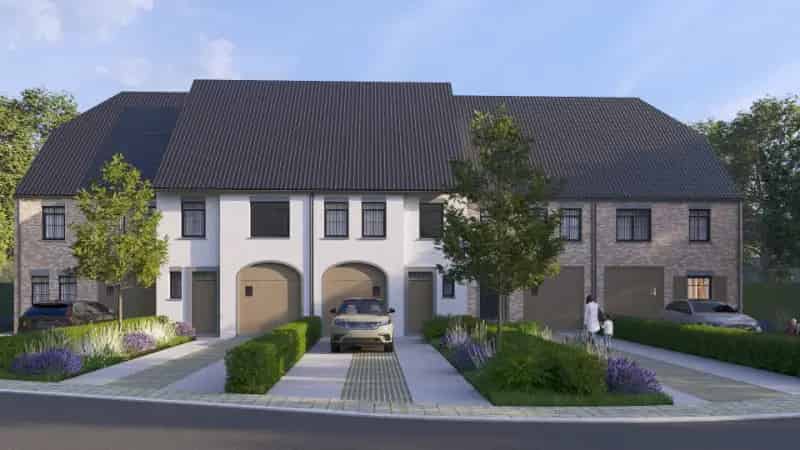 Nieuwbouw woning te Lebbeke 3 slaapkamers garage EPC 20