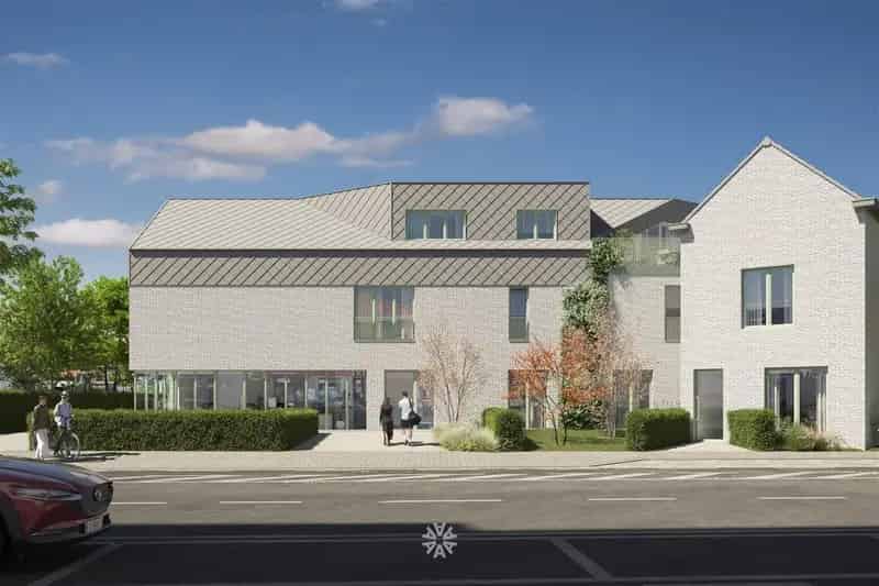 Nieuwbouw handelsruimte in een kleinschalig woonproject in het bruisende Destelbergen