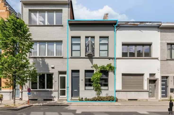 Huis Te Koop Vlagstraat 49: 4 slaapkamers, atelier en tuin