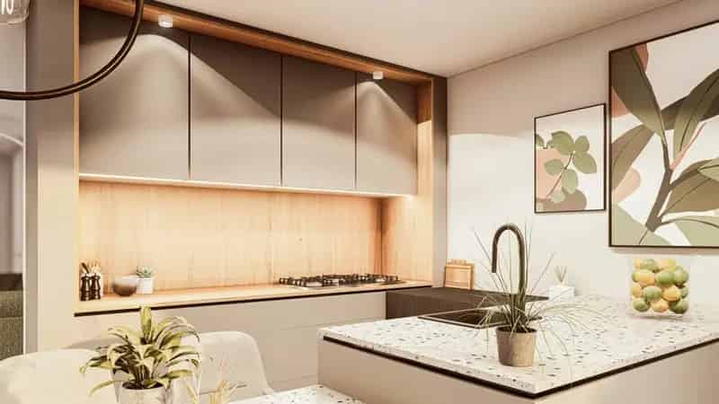 Nieuwbouw halfopen bebouwing in Sint-Katelijne-Waver
