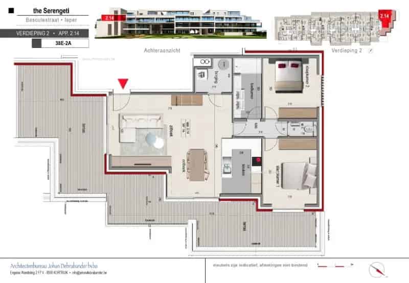 Nieuwbouw appartement te koop in Ieper