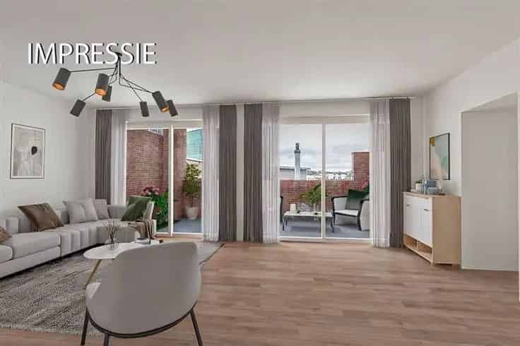 Appartement te koop Deurne 74m2 1 slaapkamer ruim terras
