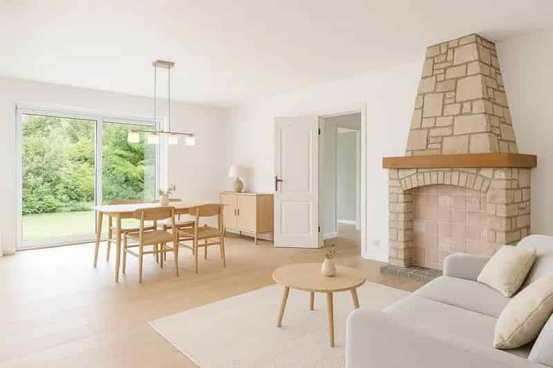Te koop te Moerbeke – Ruime open bebouwing met 3 slaapkamers, open zolder, tuin en garage