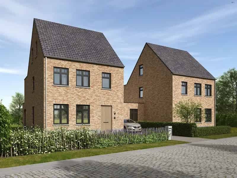 Half open bebouwing met mogelijkheid tot 5 slaapkamers