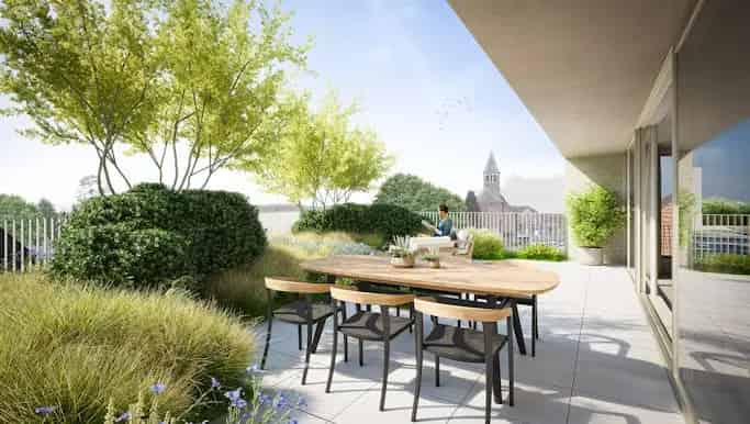 Gelijkvloers appartement te koop in Dorpsstraat 60, Astene - Dewaele