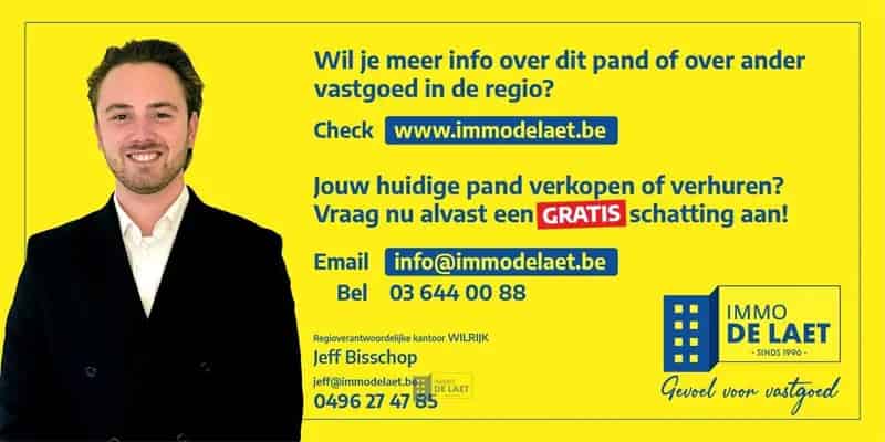 Eengezinswoning te koop in WILRIJK - Immo De Laet
