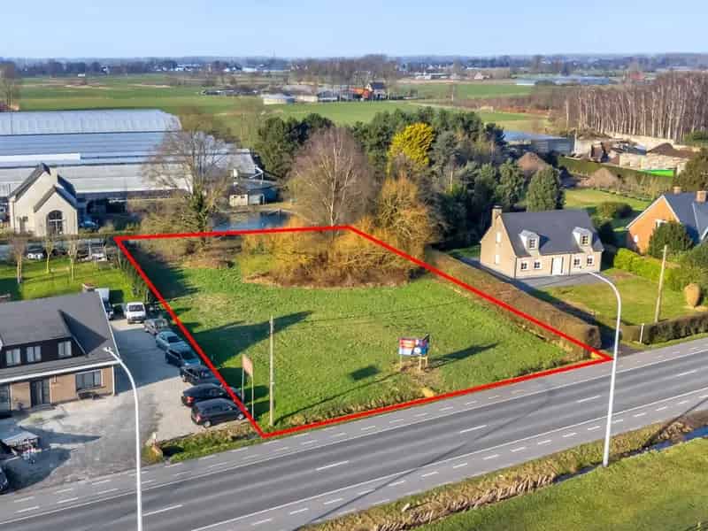 TOP commerciële bouwgronden bij het binnenkomen van Lochristi