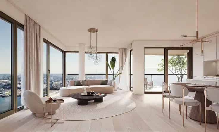 Appartement Te Koop Antwerpen Twist Tower Luxe Uitzicht Zwembad