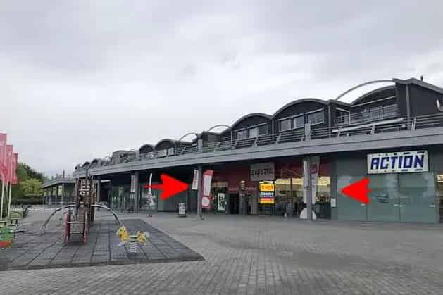 Baanwinkel in retailpark 'Kloosterbempden'