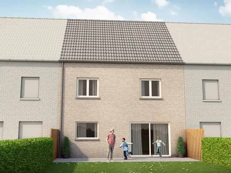 Huis Te Koop Halle Sint-Rochus 3 slaapkamers 10 zonnepanelen