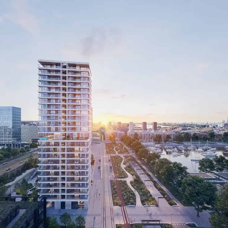 Luxe Appartement Antwerpen Twist Tower Uitzicht Jachthaven