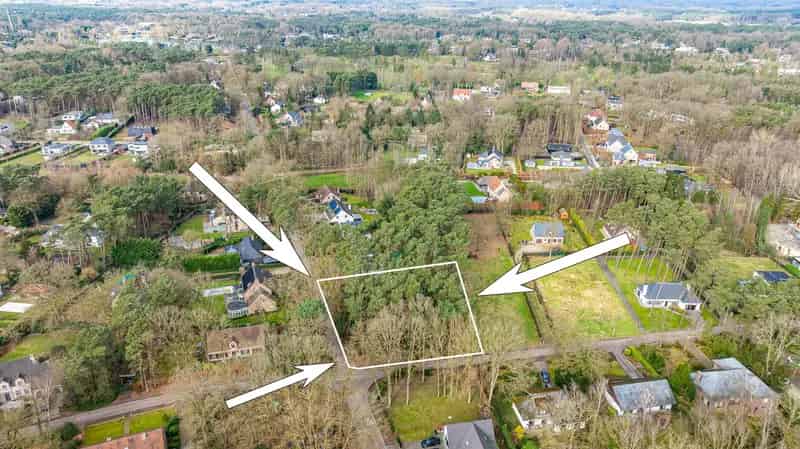 Prachtig gelegen bouwgrond in groene en residentiële omgeving