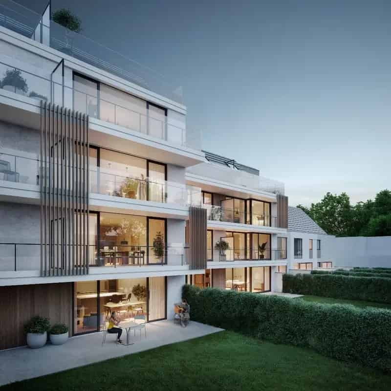 3-slpkr nieuwbouwwoning centrum Harelbeke lot 1